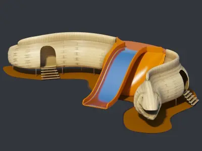 Murena playground 3D model