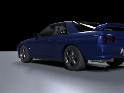 Nissan Skyline R32 3D model