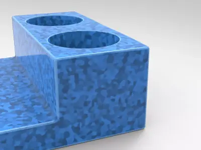 Kany Pen Holder Low-poly 3D model