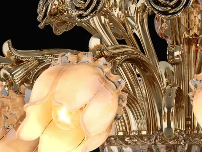 MD 3269-10 Osgona Chandelier 3D model