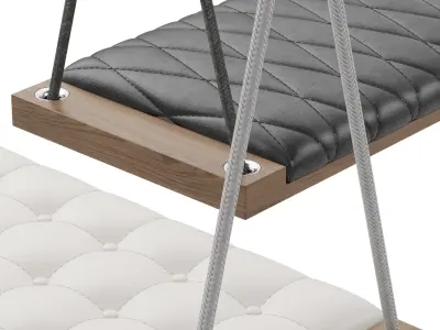 svvving swing chair - bedroom furniture sets home 3D model