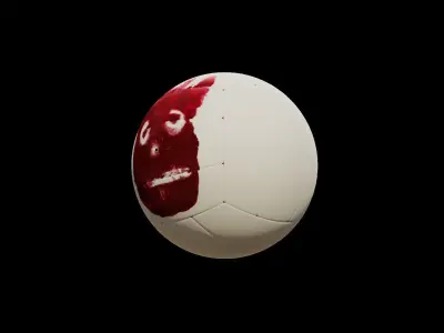 3d model of a Wilson volley ball Low-poly 3D model purchase