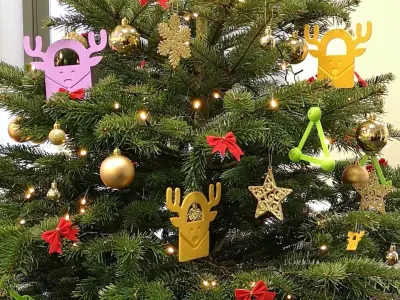 ProtonDeer - Holidays Decorations Free 3D print model