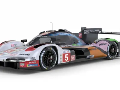 Porsche 963 LMDh 3D model