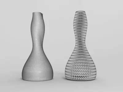Vase Voronoi 90 3D print model