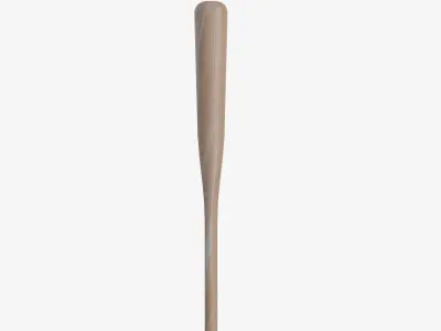 Baseball Bat Set Low-poly 3D model