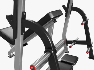 INCLINE BENCH PRESS by nautilus 3D model