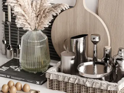 kitchen accessories 053 3D model