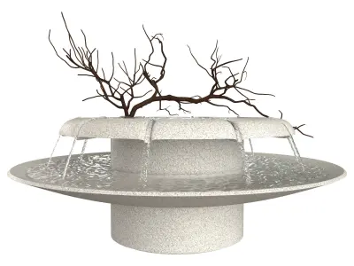 The Loop Fountain by Lily Clark Drips With Tranquility 3D model