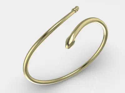 snake bracelet 3D print model purchase