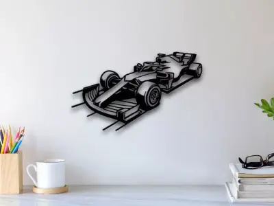 Formula Wall Art 3D print model