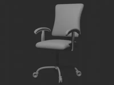 Office Chair Free low-poly 3D model
