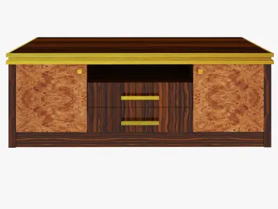 Luxury chest of drawers 3D model