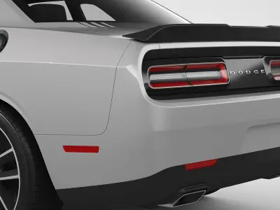 Dodge Challenger 392 Hemi Scat Pack Shaker 2016 3D model