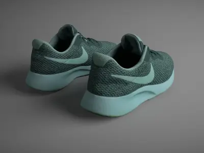 Pair of Sneakers Low-poly 3D model purchase