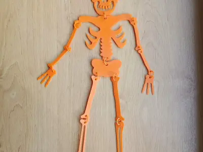 Hanging Skeleton decoration-3D Printable STL Files 3D print model
