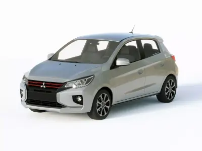 Mitsubishi Mirage 2020 3D model