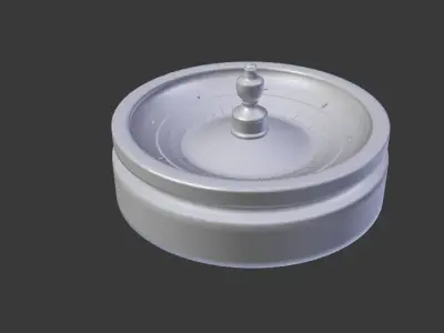 Roulette Spin Low-poly 3D model