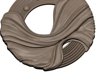 Modern 3D Wall Panel CNC-Ready STL for Interiors 3D print model