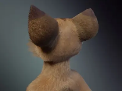 Jacob anthro dingo 3D model