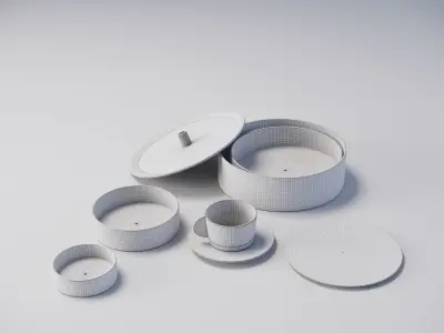 Gathering Series by Chi and Chi tableware  3D model