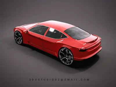 Audi e-tron gt  3D model
