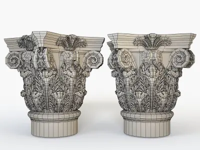 Classical Column for cnc 3D 3D model