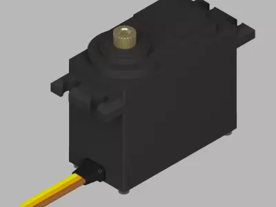 Servomotor servo motor 3D model