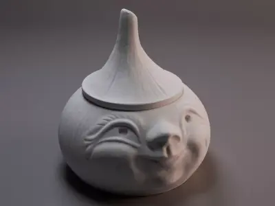 Garlic Keeper - stl - printable 3D model