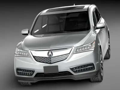 Acura MDX 2014 3D model