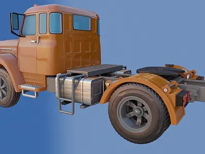 SCANIA 111 TOCO BED CABIN 3D print model