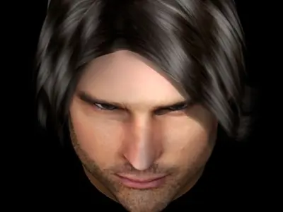 Tom Cruise 2 0 STD MAT 3D model