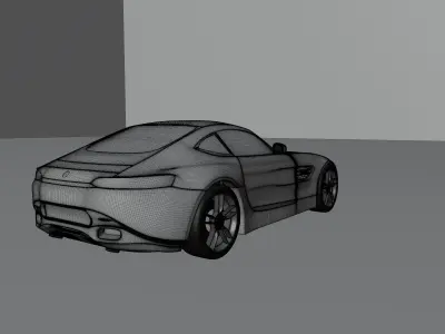 Mercedes amg gt 3D model