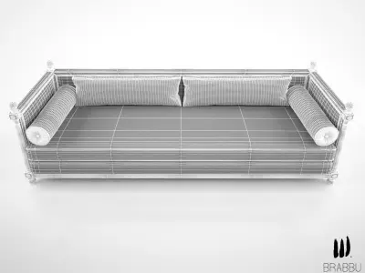 Brabbu Malkiy sofa 3D model