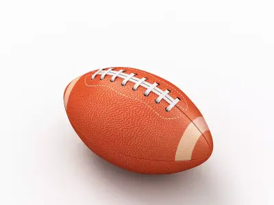 American Football 3D model