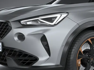 Cupra Formentor 2021 3D model