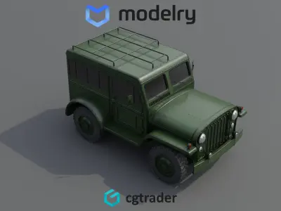 SUV Car 3D model purchase