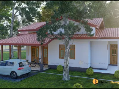 South Asian House P1 3D model