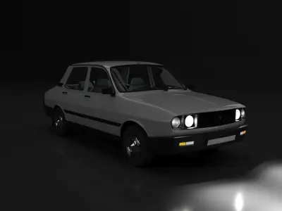 Renault 12 3D Model  3D model