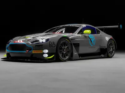 Aston Martin Vantage GT3 V12 3D model