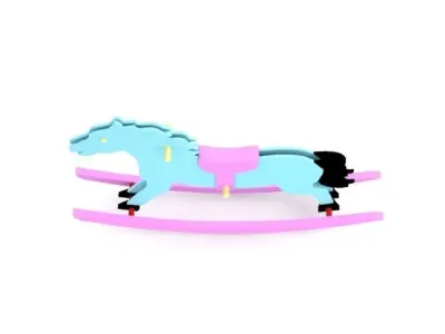 toy horse Low-poly 3D model purchase