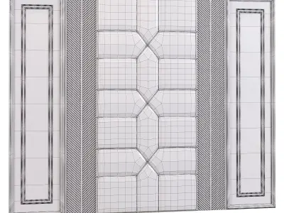 Decor panel 3D model purchase