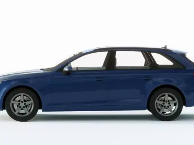 Audi A4 Avant 2019 3D model