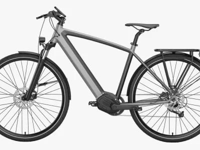 Electric bike 7 3D model