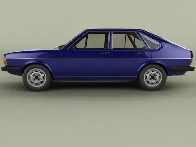 Volkswagen Passat B1 Brazil 3D model