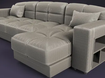 Sofa Odessa 3D model