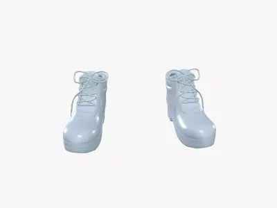 Safety shoes 3D model