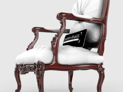 Carved sofa mbl3007 for cnc 3D model