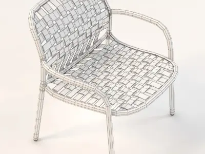 Emu Yard Outdoor Easy Chair 3D model