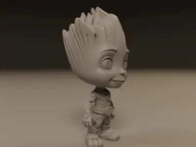 Baby Groot  3D print model